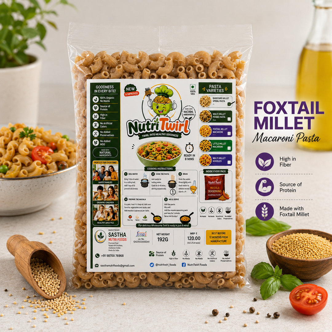 Foxtail Millet Macaroni