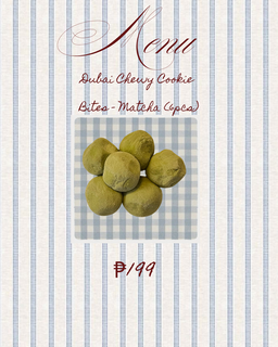 Dubai Chewy Cookie Bites - Matcha Pistachio