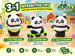3 in 1 Interactive Panda