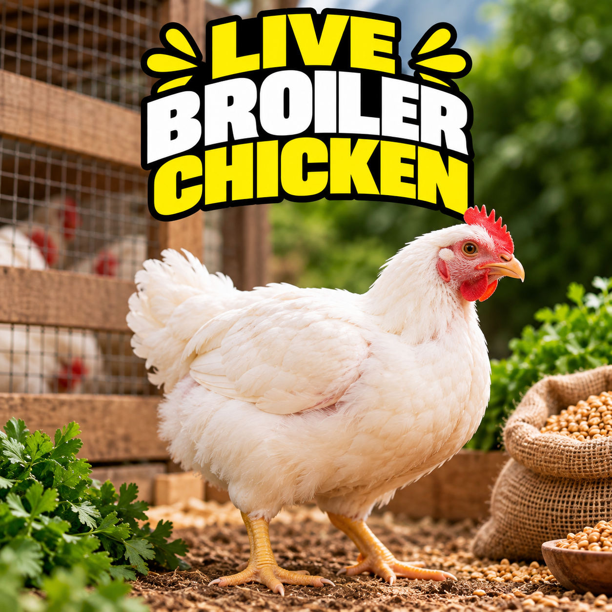 Live Broiler Chicken _0