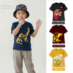 KAOS ATASAN PENDEK 3-12 TAHUN SERIES DINO REX