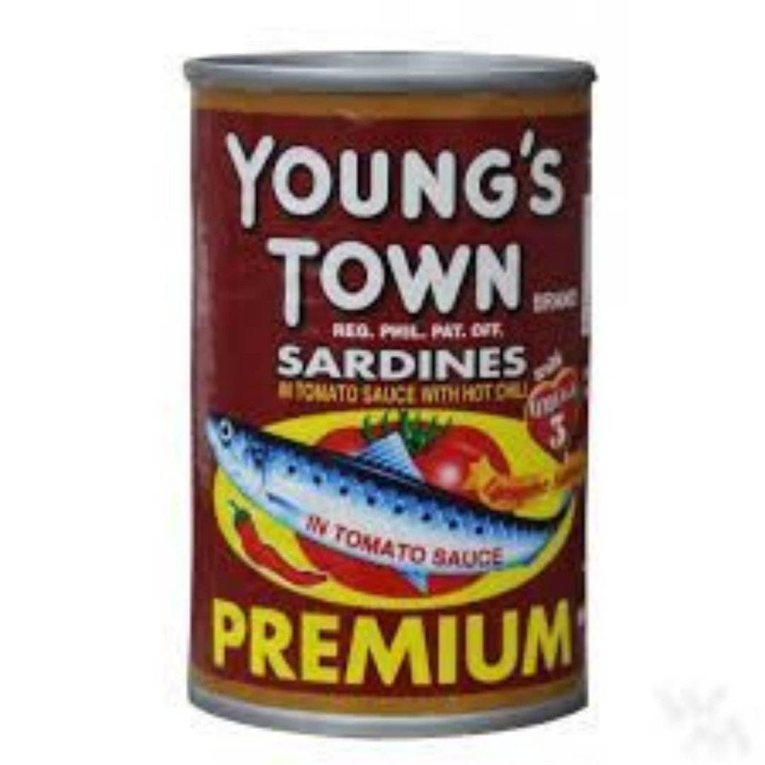 Young's Town Sardines Red