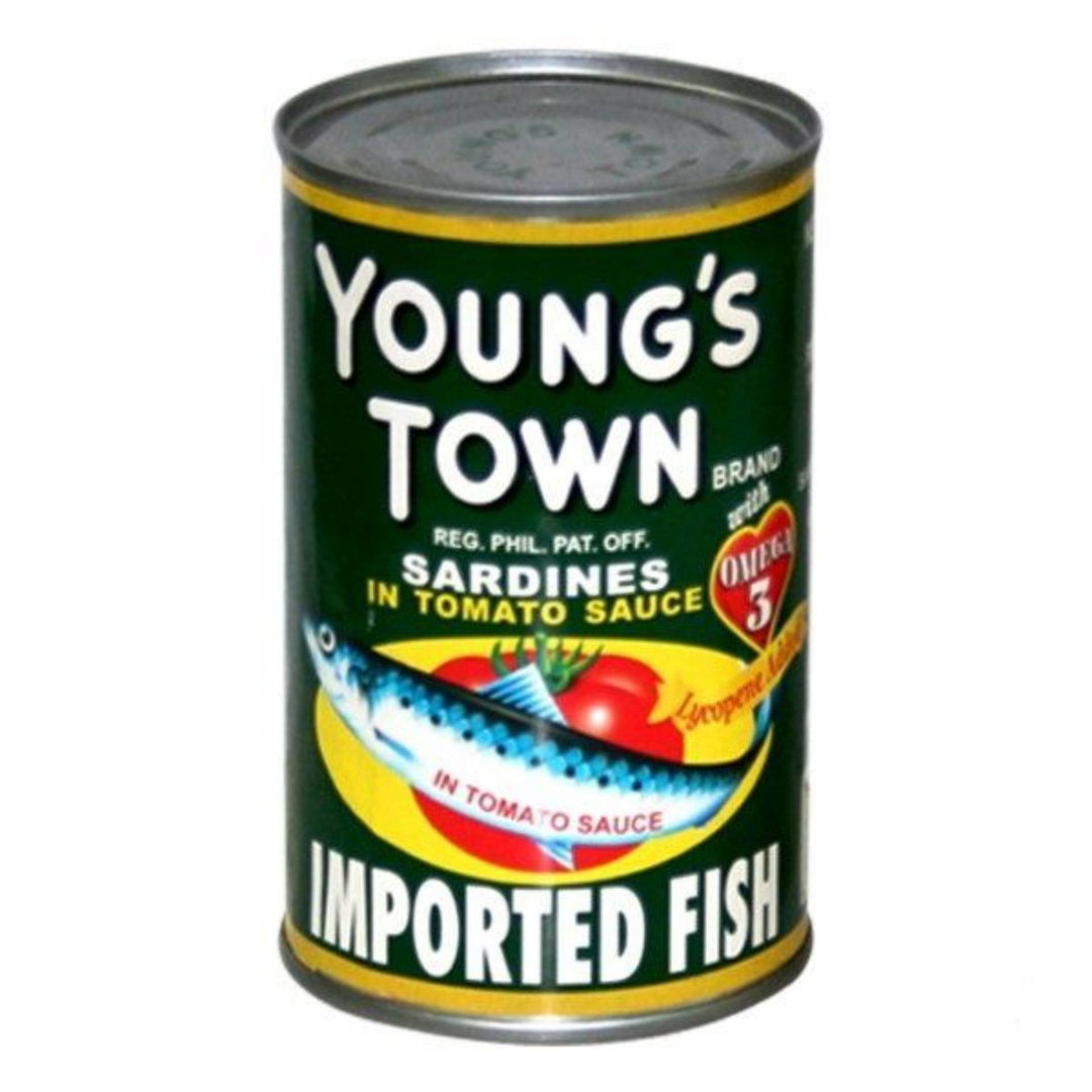 Young's Town Sardines green