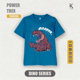 KAOS ATASAN DINO REX POWER TREX