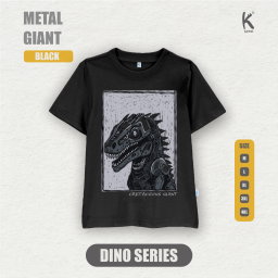 KAOS ATASAN DINO REX METAL GIANT