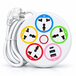 Rallonge USB ronde