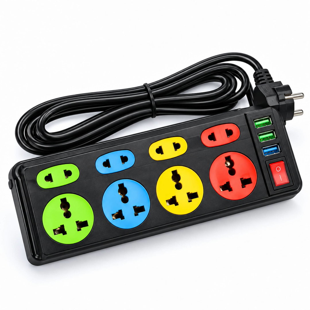 Multiprise USB multicolore