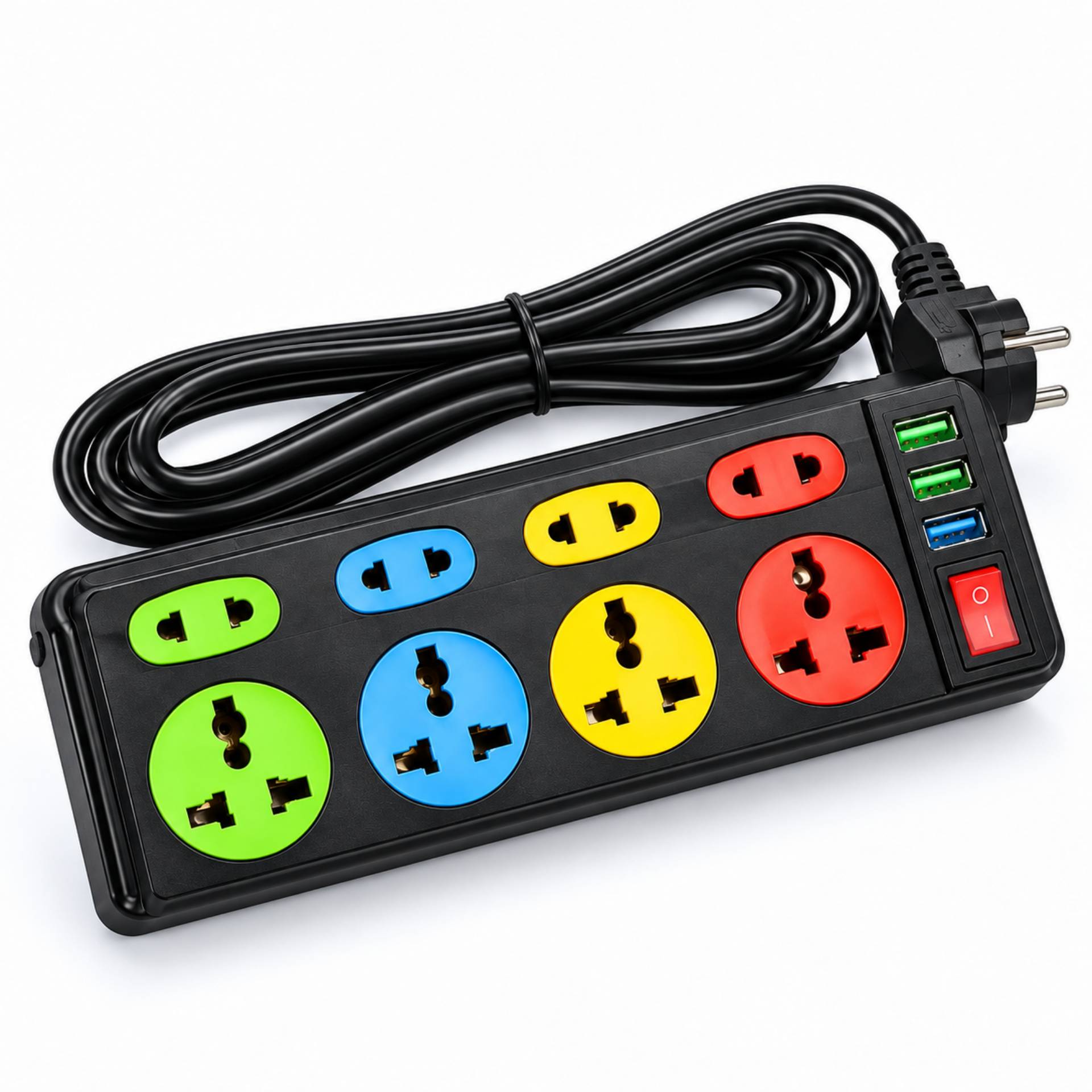 Multiprise USB multicolore_0