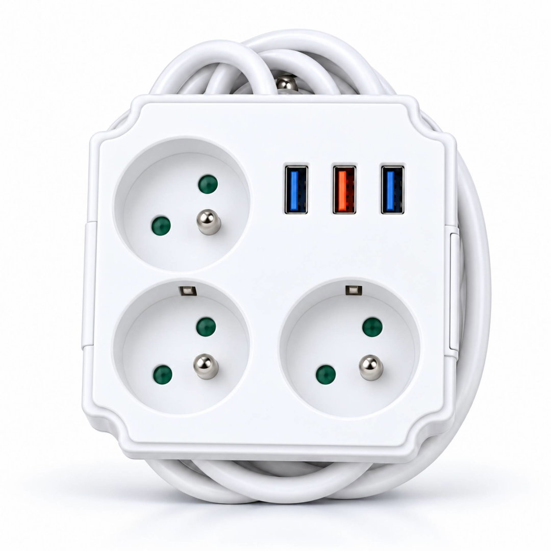 Multiprise USB 3 prises