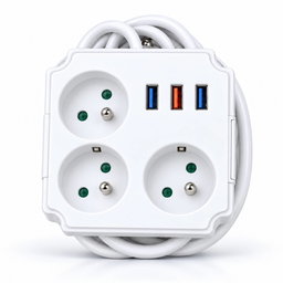 Multiprise USB 3 prises