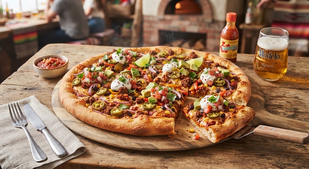 Pizza mexicaine