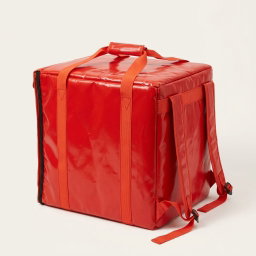 Large Pizza & Cake Delivery Bag Red