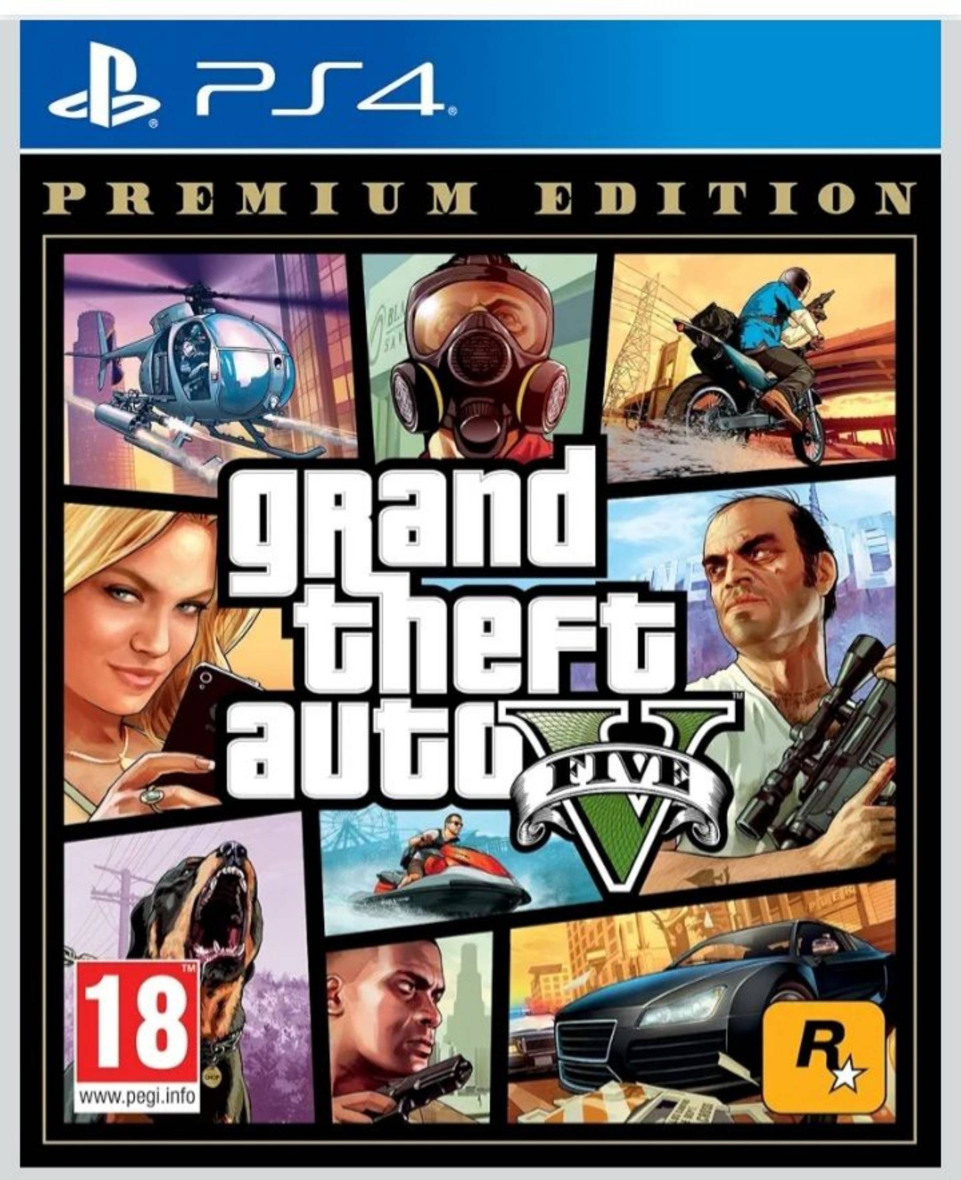 GTA V premium edition PS 4_0