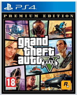 GTA V premium edition PS 4