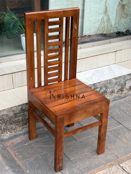  SOLID WOOD HIGH-BACK DINING CHAIR 