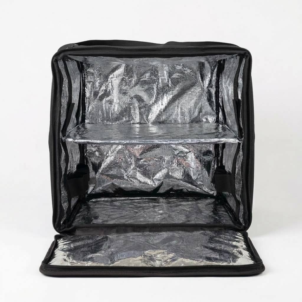Large Pizza & Cake Delivery Bag Black_2