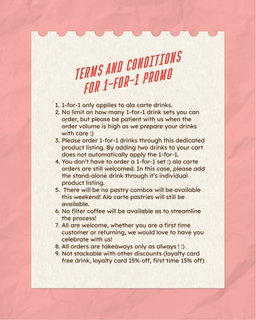 1-FOR-1 PROMO! 👯‍♀️