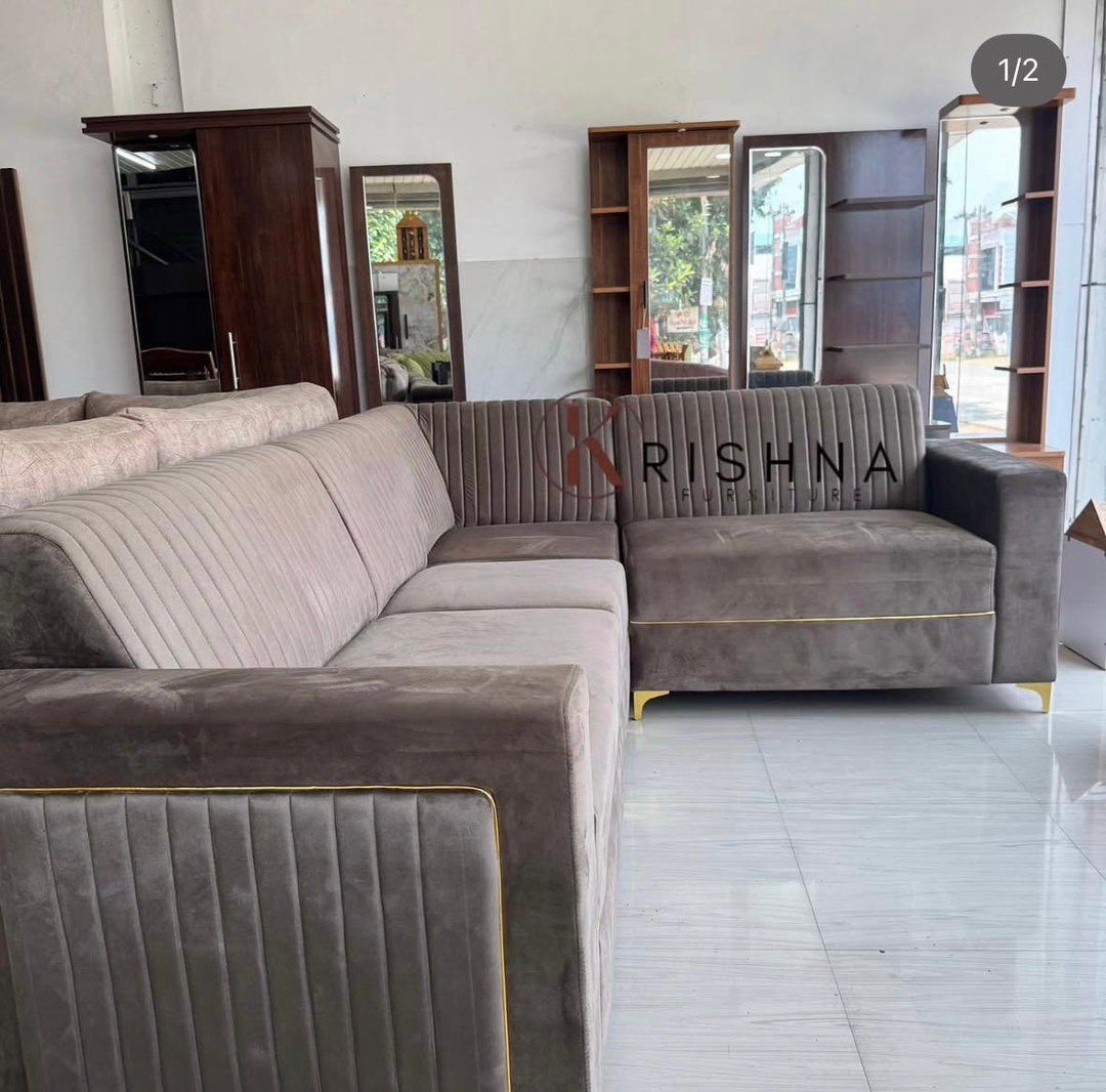 L-SHAPED SECTIONAL SOFA SET