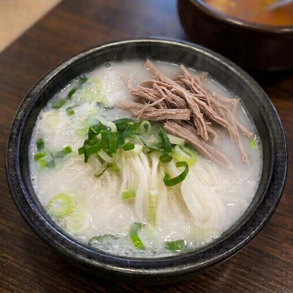 (NEW) Seolleongtang : Rich Beef Bone Soup (1–2 Servings)_0