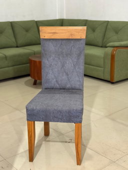 HIGH-BACK UPHOLSTERED DINING CHAIR