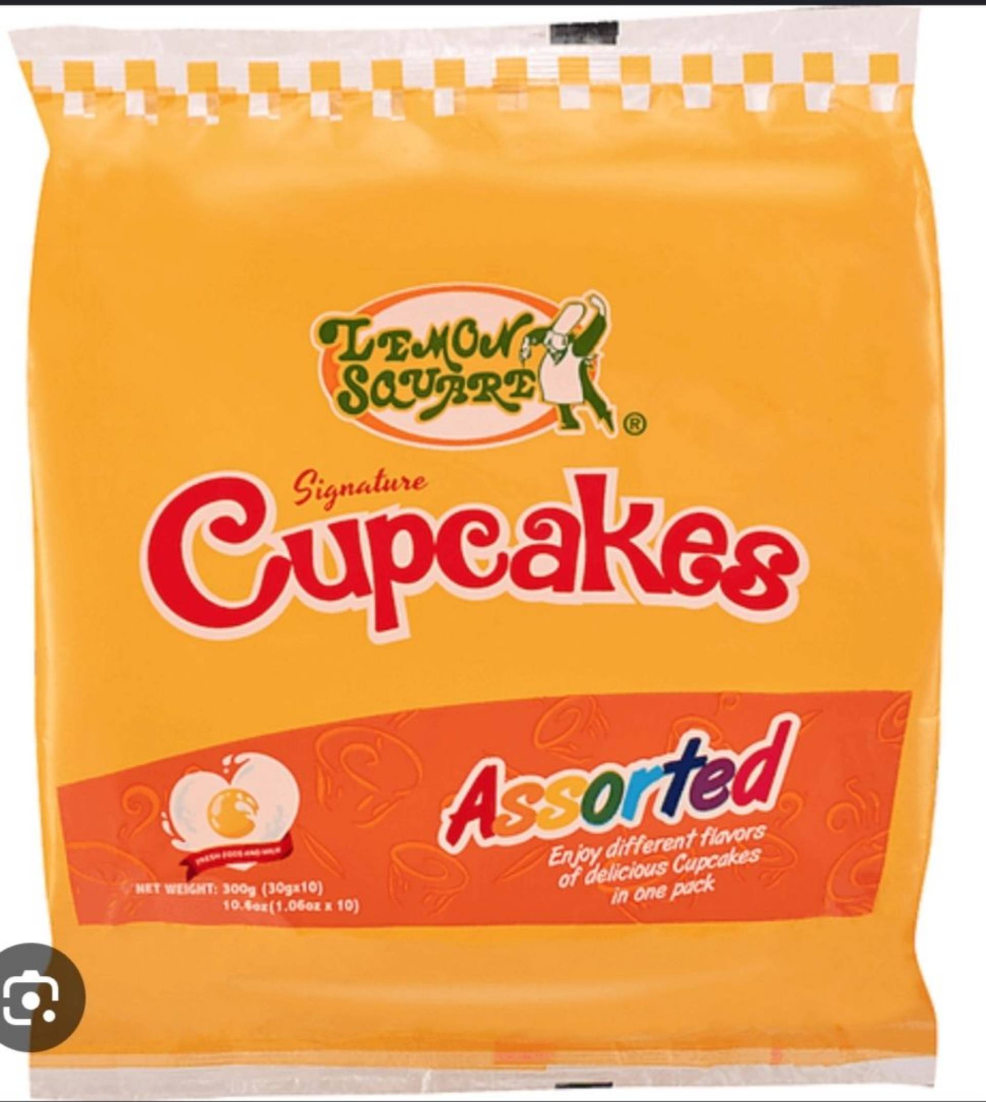 Lemon Square Cupcakes Assorted_0