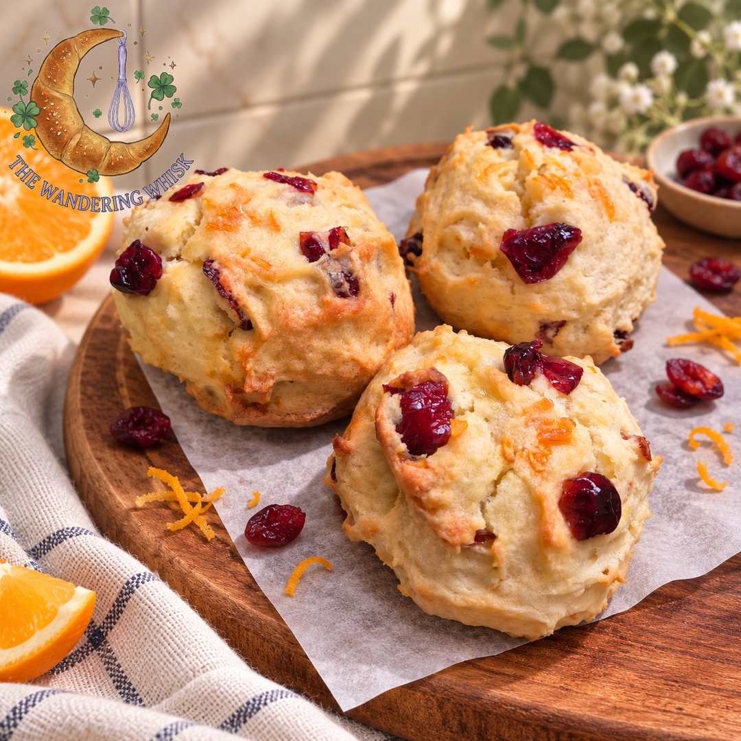 Cranberry Orange Scone