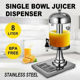 Single bowl beverage dispenser (8L)