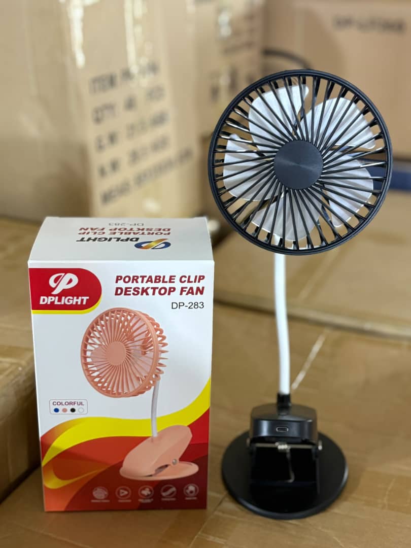 DPLIGHT DP-283 Portable Clip Desktop Fan