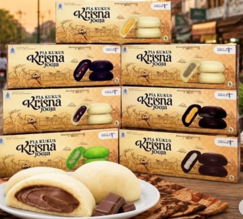 Pia Kukus Krisna Ori Coklat