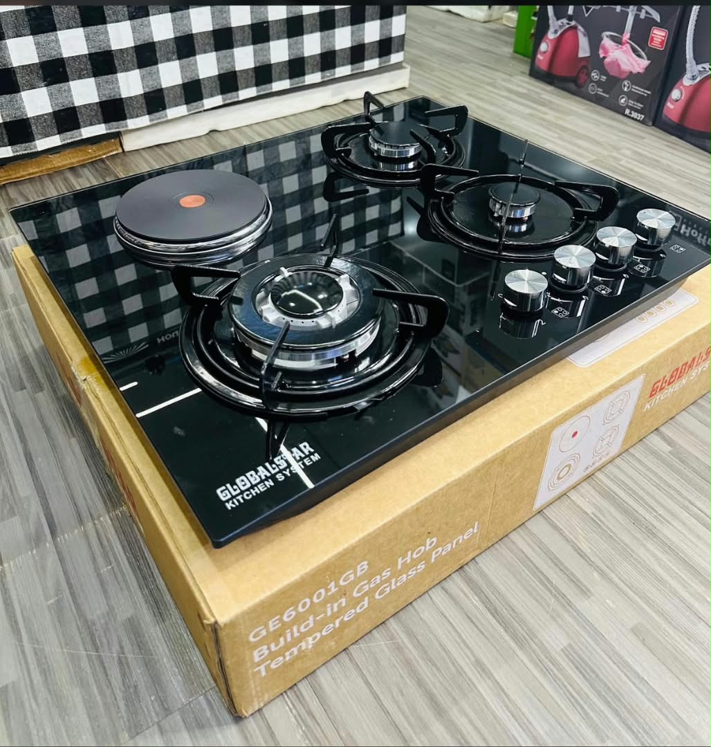 Globalstar 3 in 1 GE6001GB Build-in Gas Hob