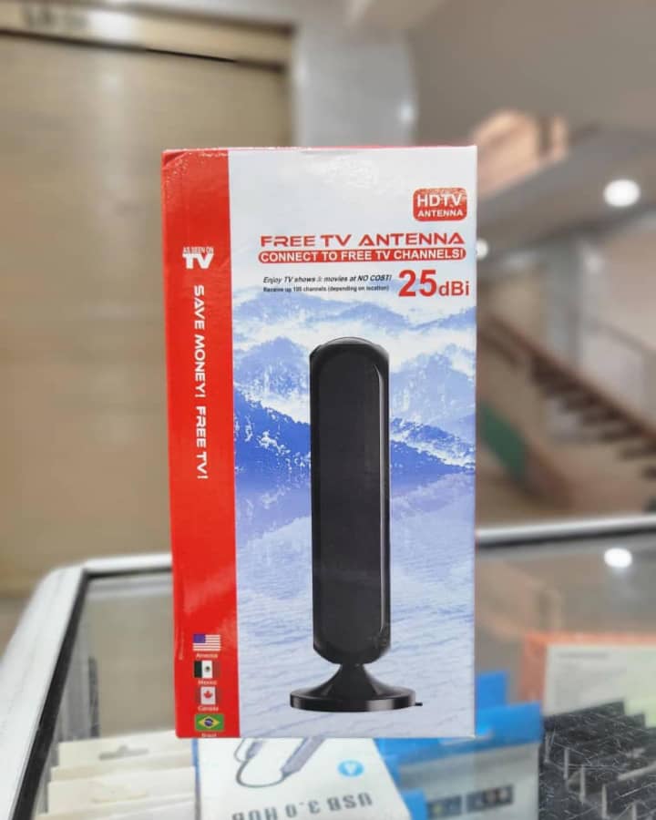 Free TV Antenna, an indoor digital HDTV antenna 