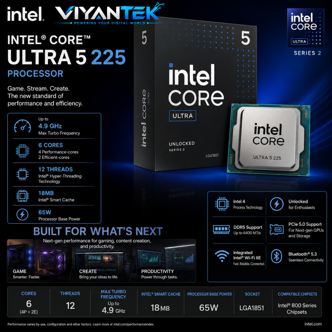 INTEL CORE ULTRA 5 225 PROCESSOR