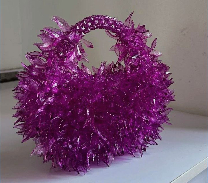 Acrylic Bag with Spikes_0