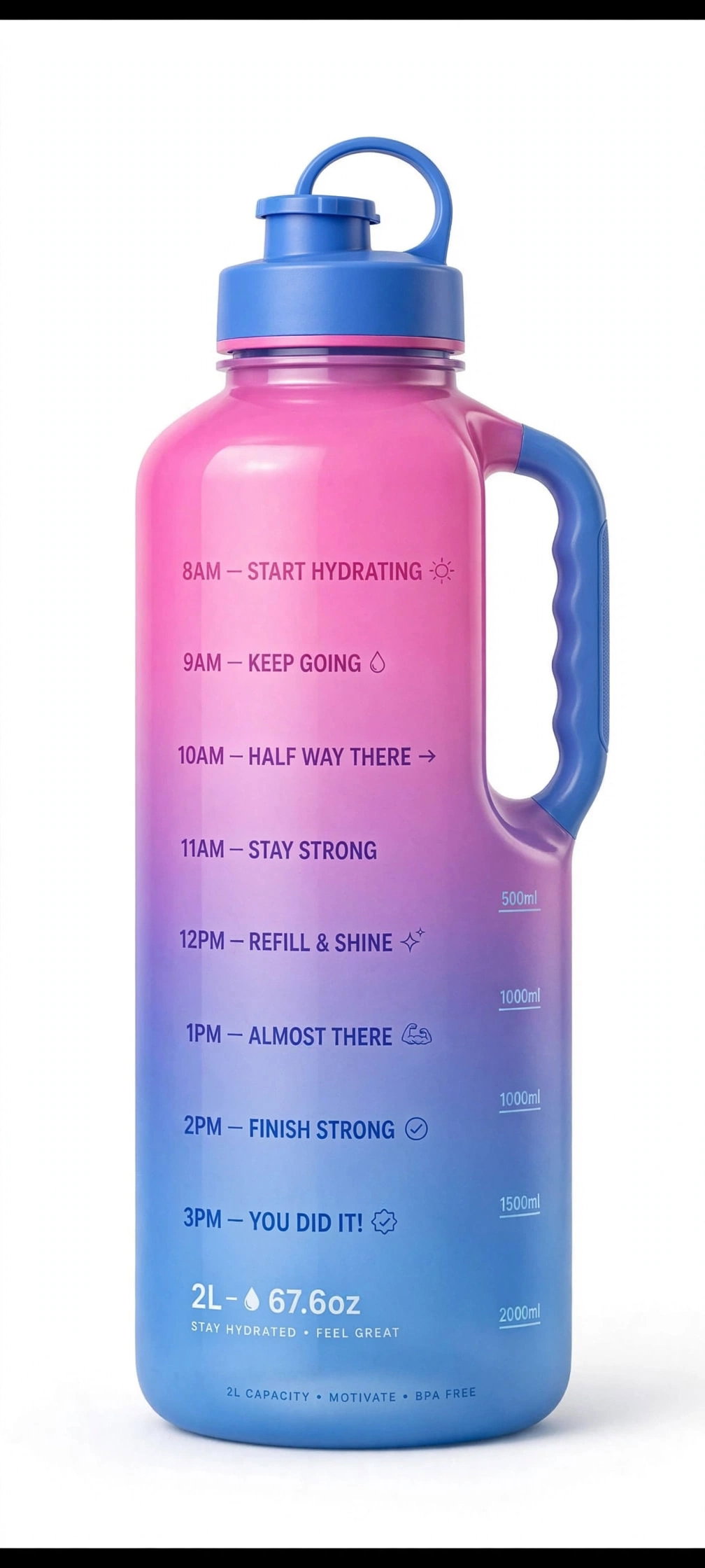 gourde 2L motivation