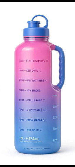 gourde 2L motivation