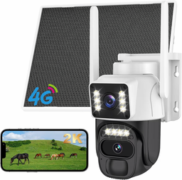4G Dual Lens Solar 