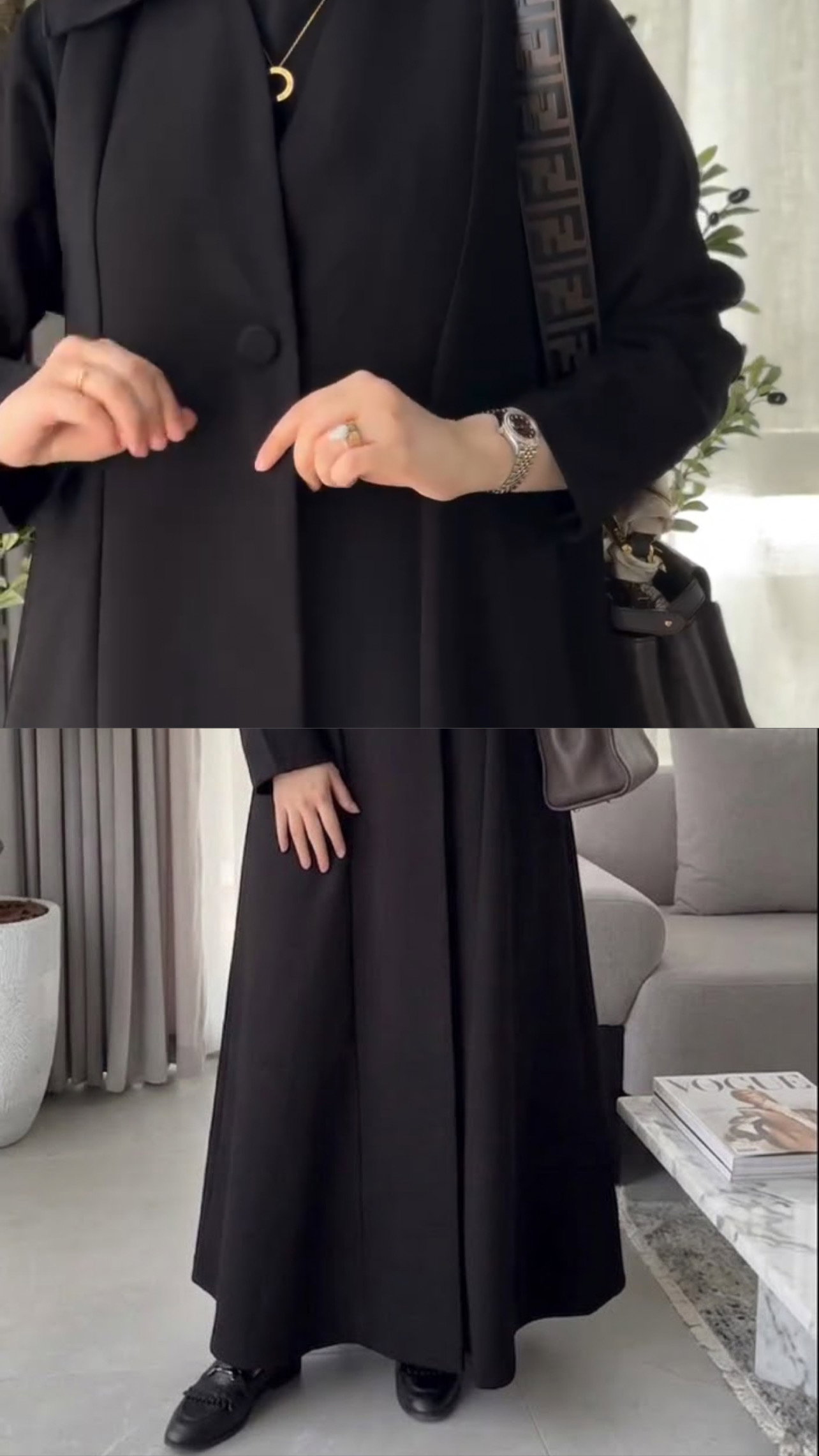coat style Abaya عباية ستايل الكوت