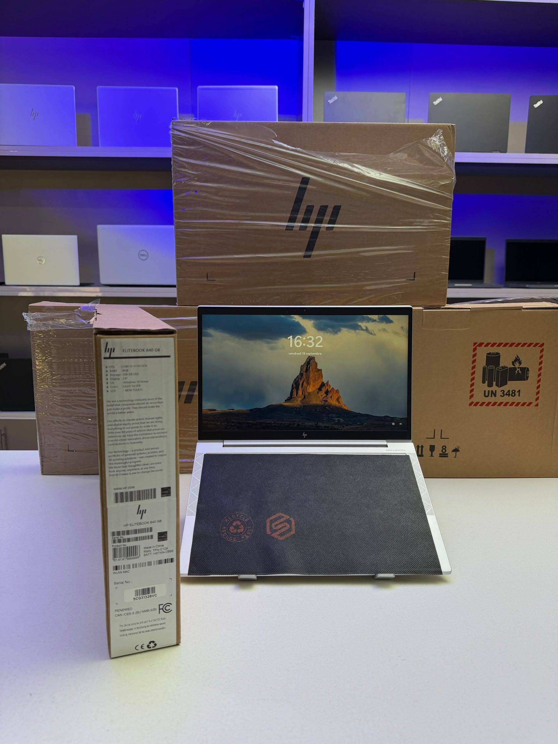 HP EliteBook 840 G8 – i5 | 256Go SSD | 8Go RAM
Reconditionné 
⚡ Rapide • Pro_0