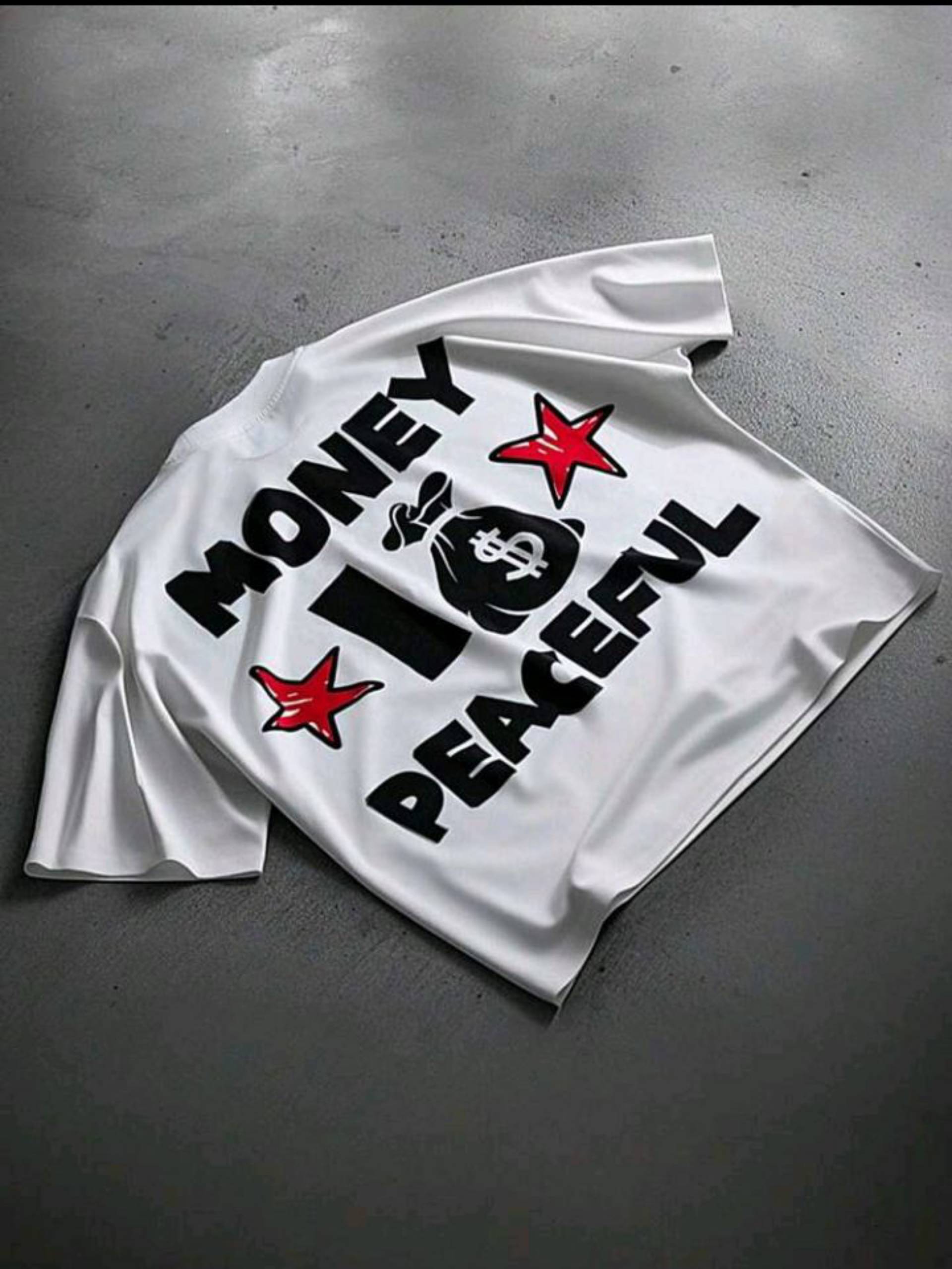 T-shirt Peaceful money_1