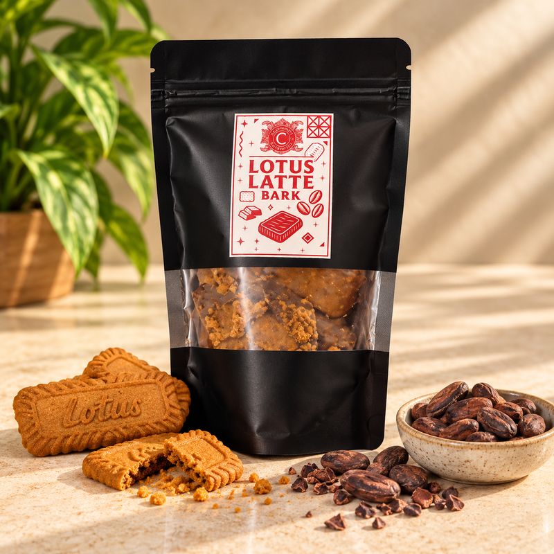 Chocolate con galleta Lotus