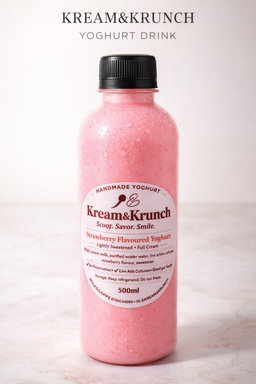 Strawberry Yoghurt Drink (500ml)