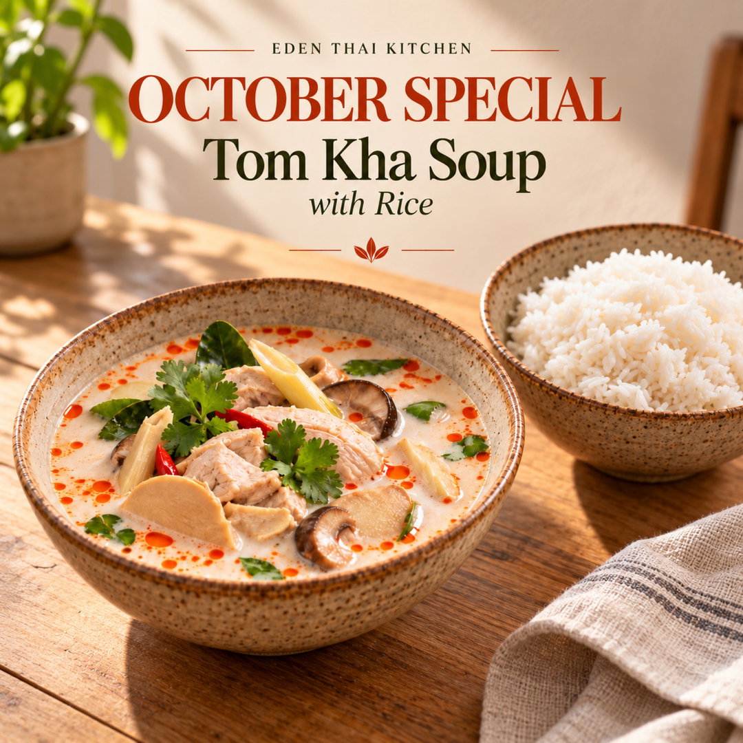 Tom Kha Soup with Rice