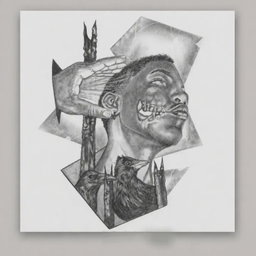 Graphite & Charcoal (Original Print) A3