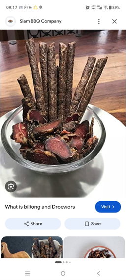 Biltong & Droewors