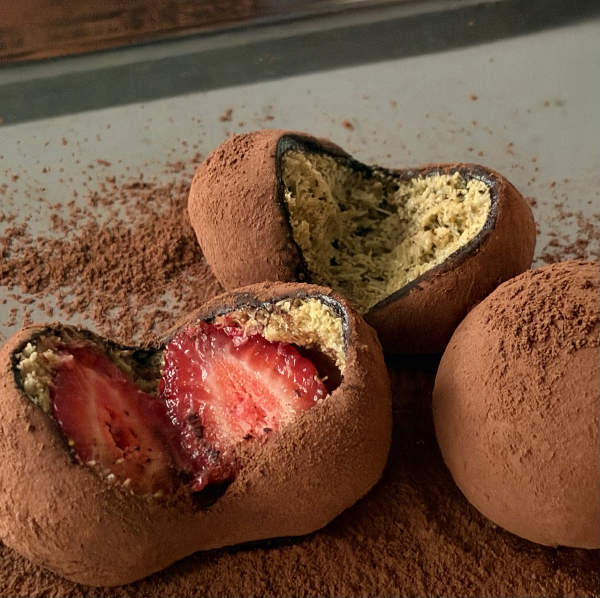 STRAWBERRY PISTACHIO DUBAI CHEWY COOKIE🍓_0