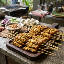 Pork Satay (Uncooked)