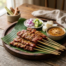 Beef Satay (Uncooked)