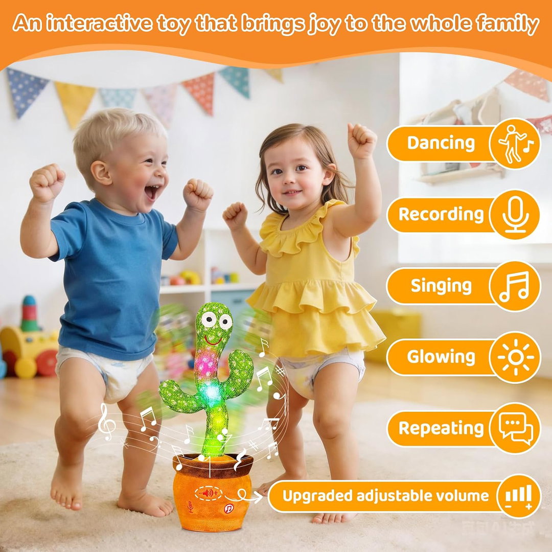 Intelligent Cactus Kids' Interactive Learning & Musical Toy