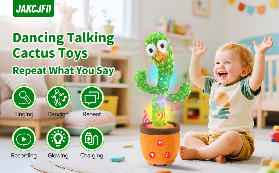 Intelligent Cactus Kids' Interactive Learning & Musical Toy_1