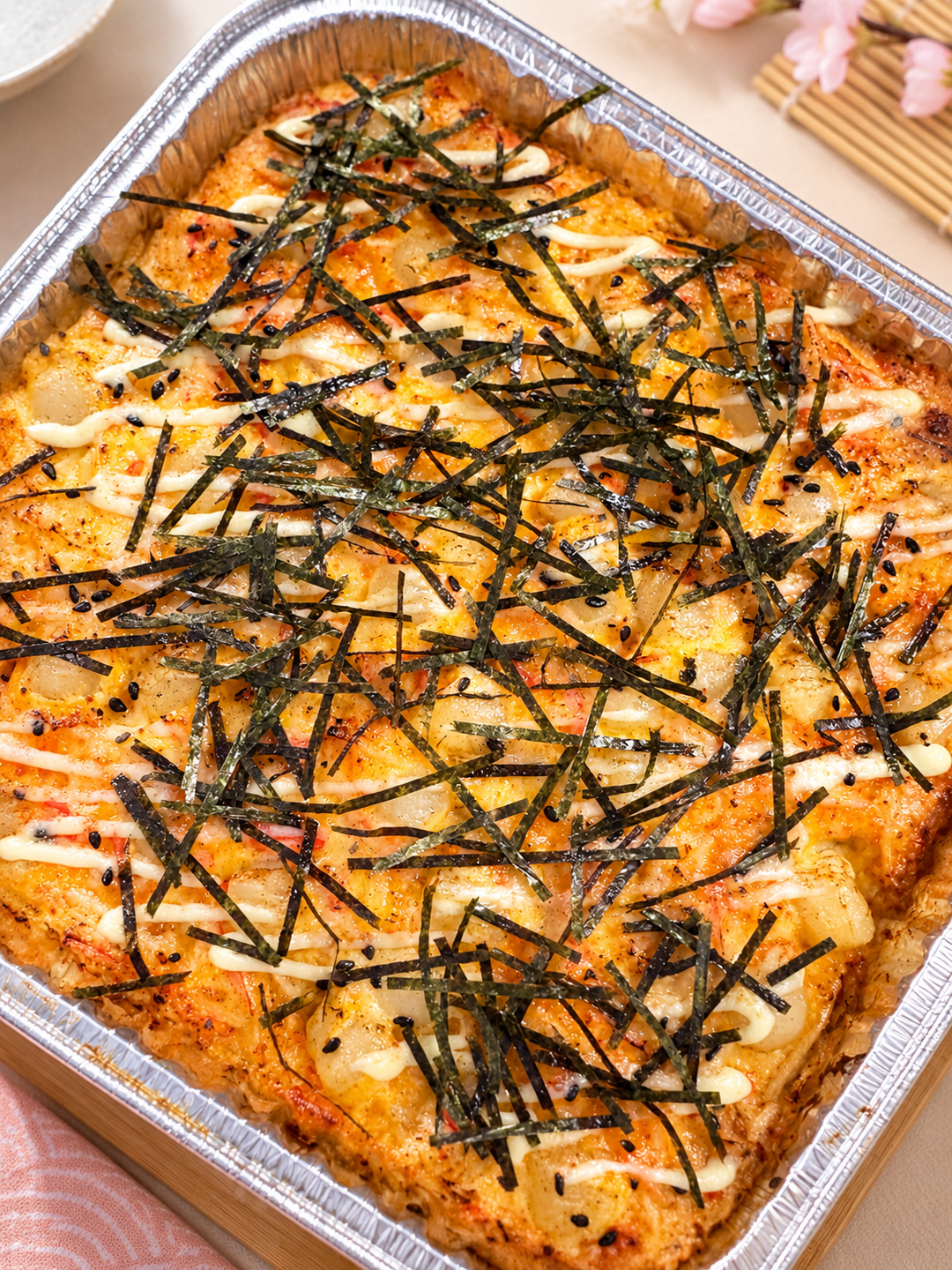 Baked Sushi Scallops Kani in our Signature sauce “NEW”